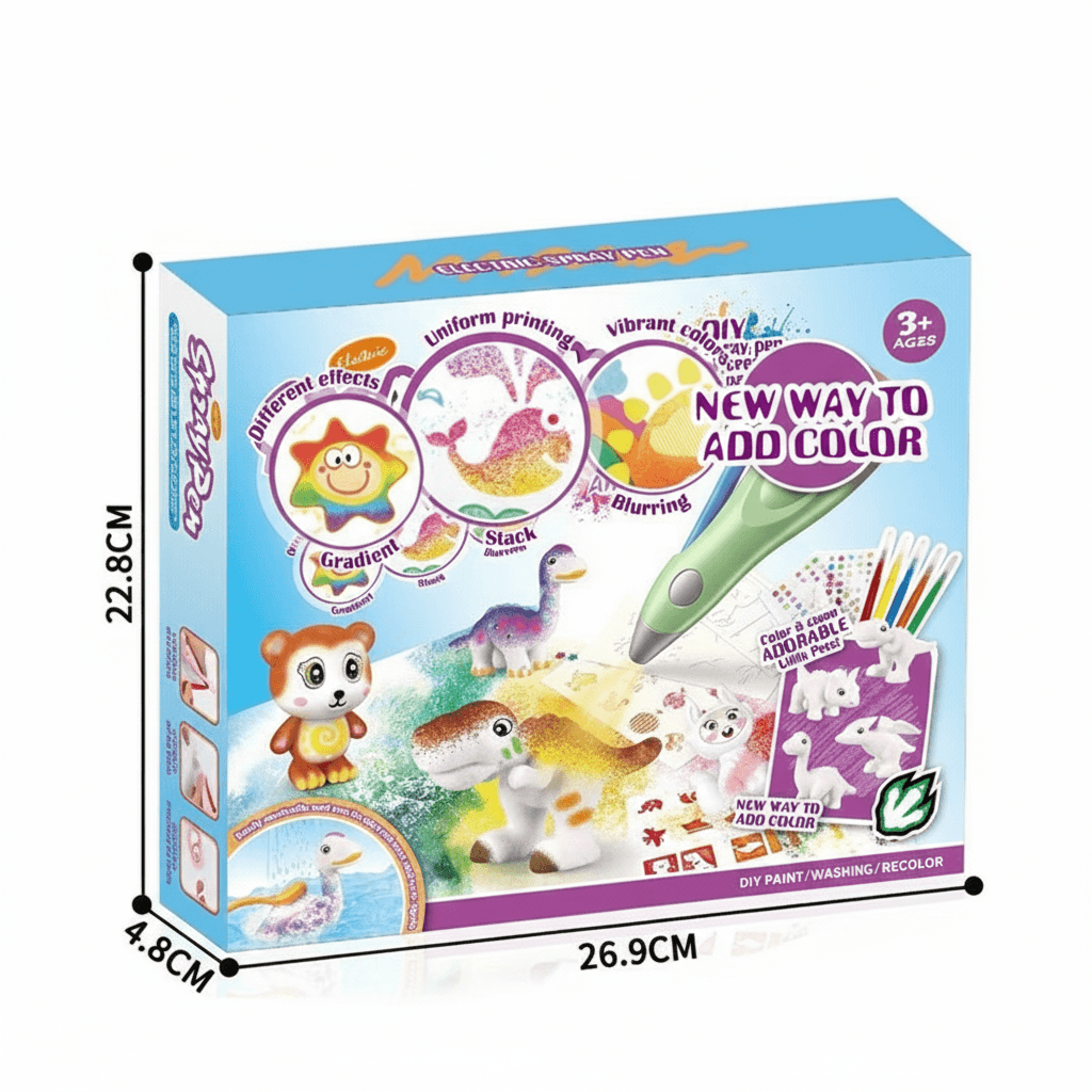 Kids Airbrush Marker Kit – Green in Kuwait
